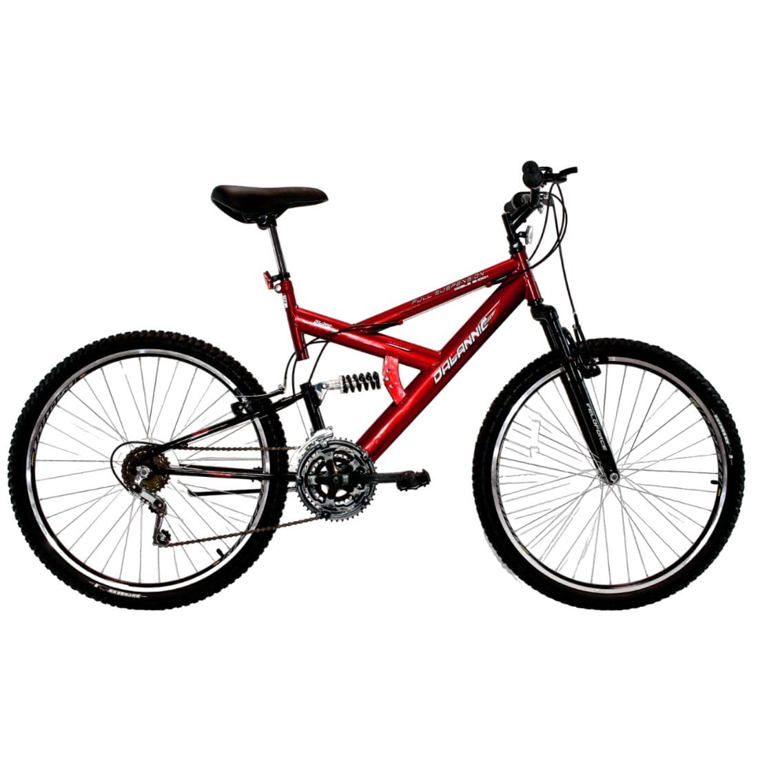 Bicicleta Aro 26 18V Full Suspention Max 260 Vermelho | Amazon.com.br